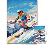 Puzzle da 1000 pezzi per adolescenti, gioco educativo di ragionamento e abilità, ideale come regalo premuroso per tutti gli eventi, dimensioni 50x75cm