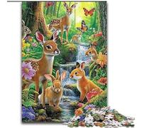 Puzzle da 1000 pezzi per adolescenti, gioco stimolante del mondo animale e gioco in famiglia, un'opera d'arte per bambini dai 14 anni (dimensioni 26x38cm)