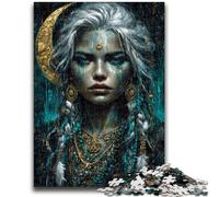 Puzzle da 1000 pezzi per adolescenti, gioco stimolante sullo spirito della natura mistica e gioco educativo per famiglie, per compleanni e Natale, 50x75cm