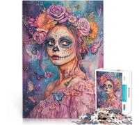 Puzzle da 1000 pezzi per adolescenti Giorno delle donne morte Per il divertimento in famiglia Gioco educativo per compleanno e Natale 38x26cm