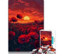 Puzzle da 1000 pezzi per adolescenti Girasoli al tramonto Puzzle per adolescenti,giochi di attività per famiglie stimolanti Giocattolo fai da te per regali di decorazione da parete per la casa