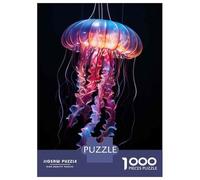 Puzzle Da 1000 Pezzi Per Adolescenti Glowing Jellyfish Decorations for Sale Puzzle Antistress Giocattolo Decorazione Per La Casa Gioco Stimolante Regali 38x26cm/1000pcs