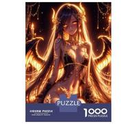 Puzzle Da 1000 Pezzi Per Adolescenti Golden Anime Angel Puzzle Per Adulti Giochi Per Famiglie Un'opera D'arte Regali Unici Per Compleanno E Natale 38x26cm/1000pcs