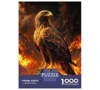 Puzzle Da 1000 Pezzi Per Adolescenti Golden Eagle Poster Puzzle Per Adulti Gioco Per Famiglie Decorazione Perfetta Attività Divertenti A Casa 52x38cm/1000pcs