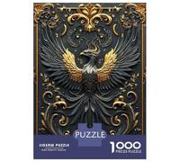 Puzzle Da 1000 Pezzi Per Adolescenti Golden Queen Phoenix Art Puzzle Per Adulti Gioco Pratico Sfida Difficile Regali Per Amici E Familiari 52x38cm/1000pcs