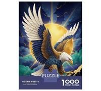 Puzzle Da 1000 Pezzi Per Adolescenti Golden Sun Eagle Puzzle Per Adulti Giochi Rilassanti Ma Divertenti E Umoristici Sfida Da Completare 52x38cm/1000pcs