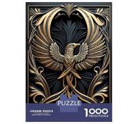 Puzzle Da 1000 Pezzi Per Adolescenti Golden Wings Phoenix Puzzle Per Adulti Gioco Pratico Assemblaggio Di Modelli Regali Unici Per Compleanni E Occasioni Speciali 38x26cm/1000pcs