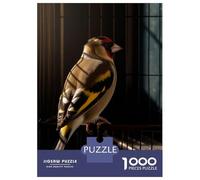 Puzzle Da 1000 Pezzi Per Adolescenti Goldfinch Bird in Cage Puzzle Per Adulti Gioco Pratico Decorazione Murale Regali Per Amici E Familiari 70x50cm/1000pcs