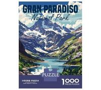 Puzzle Da 1000 Pezzi Per Adolescenti Gran Paradiso Italy Puzzle Per Adulti Gioco Per Famiglie Un'opera D'arte Regali Unici Per Compleanni E Occasioni Speciali 70x50cm/1000pcs