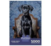 Puzzle Da 1000 Pezzi Per Adolescenti Great Dane Puppy Puzzle Per Adulti Gioco Per Famiglie Sfida Difficile Ideale Come Regalo 70x50cm/1000pcs