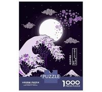 Puzzle Da 1000 Pezzi Per Adolescenti Great Wave Purple Night Puzzle Per Adulti Giochi Rilassanti Analisi E Logica Regali Unici Per Compleanno E Natale 70x50cm/1000pcs
