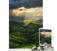 Puzzle da 1000 pezzi per adolescenti Green Valley arcobaleno dopo la pioggia giocattolo educativo idee regalo gioco pratico collezione di artisti belle arti dimensioni 50x75cm