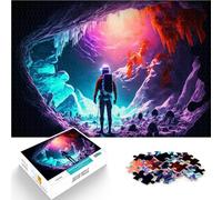 Puzzle da 1000 pezzi per adolescenti Grotta spaziale per il giocattolo di sfida del gioco educativo Giocattoli per la decorazione della casa 52x38cm
