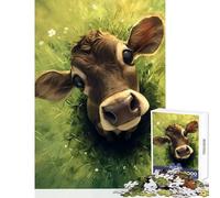 Puzzle da 1000 pezzi per adolescenti Guardami negli occhi Giocattoli antistress Regalo per compleanni Giochi rilassanti Ogni pezzo è unico - dimensioni 38x26cm