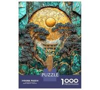 Puzzle Da 1000 Pezzi Per Adolescenti Guardian of Inari Kintsugi Puzzle Per Adulti Giocattolo Decorazione Da Parete Un'opera D'arte Per Compleanno, Natale 70x50cm/1000pcs