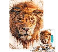 Puzzle da 1000 pezzi per adolescenti "Guardiano delle Pianure" Puzzle per adulti Gioco rilassante Migliora la memoria per compleanno Natale (dimensioni 38x52cm)