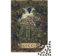 Puzzle Da 1000 Pezzi Per Adolescenti Gucci Tuscan Vineyard Poster Adolescenti Puzzle Giochi Rilassanti Difficili Regali Difficili Per Amici E Familiari 38x26cm/1000pcs