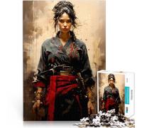 Puzzle da 1000 pezzi per adolescenti guerriera Giocattolo educativo intellettuale decomprimente Migliorare l'amore tra le coppie 52x38cm