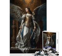 Puzzle da 1000 pezzi per adolescenti guerrieri angelici giocattoli per la decorazione della casa ottimi regali e giocattoli gioco per famiglie interazione genitore-figlio dimensioni 38x26cm