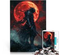 Puzzle da 1000 pezzi per adolescenti Guerriero Oscuro per il giocattolo di sfida del gioco educativo Decorazioni e regali unici per la casa 52x38cm