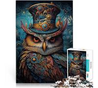 Puzzle da 1000 pezzi per adolescenti gufo Giocattoli che creano dipendenza e sfidano l'intelligenza del cervello grande regalo 75x50cm