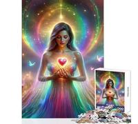 Puzzle da 1000 pezzi per adolescenti guida del cuore decorazione della casa giocattoli opere d'arte regali giochi divertenti allena il cervello e le mani dimensioni 50x75cm