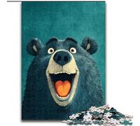 Puzzle da 1000 pezzi per adolescenti Happy Bear Family Fun, ideale come regalo per tutta la famiglia dai 14 anni in su (dimensioni 50x75cm)
