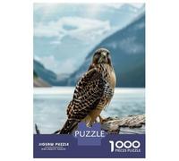 Puzzle Da 1000 Pezzi Per Adolescenti Hawk Nea Lake Mountain Puzzle Per Adulti Giochi Rilassanti Ma Divertenti E Umoristici Sfida Da Completare 70x50cm/1000pcs