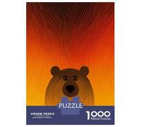 Puzzle Da 1000 Pezzi Per Adolescenti Heated Up Bear Puzzle Per Adulti Giochi Rilassanti Decorazione Per La Casa Gioco Stimolante Regali 52x38cm/1000pcs