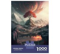 Puzzle Da 1000 Pezzi Per Adolescenti Heaven Tree of Life Puzzle Per Adulti Gioco Pratico Assemblaggio Di Modelli Regali Unici Per Compleanni E Occasioni Speciali 52x38cm/1000pcs