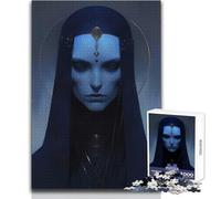 Puzzle da 1000 pezzi per adolescenti Hellraiser Occult Cenobite Gioco di sfida unico Taglio di precisione Giocattolo educativo Dimensioni 38x52cm