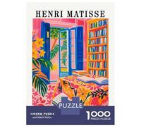 Puzzle Da 1000 Pezzi Per Adolescenti Henri Matisse Inspired Interior Painting Puzzle Per Adolescenti Giochi Rilassanti Migliora La Memoria Regali Per Amici E Familiari 70x50cm/1000pcs