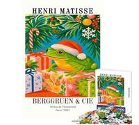 Puzzle da 1000 pezzi per adolescenti Henri Matisse Rana di Natale Stampa artistica Giocattoli antistress Idee regalo Gioco pratico Collezione di artisti Belle arti Dimensioni 50x75cm