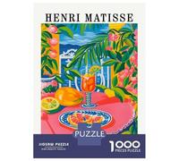 Puzzle Da 1000 Pezzi Per Adolescenti Henri Matisse Still Life with Fruit Puzzle Gioco Per Famiglie Regali Per Donne Divertimento A Casa Attività, 70x50cm/1000pcs