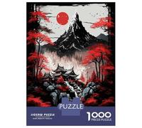 Puzzle Da 1000 Pezzi Per Adolescenti Hidden Monastery Sumi Art Puzzle Per Adulti Giochi Rilassanti Taglio Di Precisione Regali Di Natale E Compleanno 52x38cm/1000pcs
