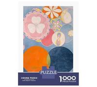 Puzzle Da 1000 Pezzi Per Adolescenti Hilma Af Klint The Ten Largest No.2 Puzzle Per Adulti Giochi Divertenti Regali Per Donne Regali Unici Di Compleanno E Natale 70x50cm/1000pcs
