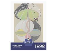 Puzzle Da 1000 Pezzi Per Adolescenti Hilma Af Klint Tree of Knowledge Puzzle Per Adulti Giocattoli Antistress Sfida Difficile Regali Di Compleanno E Unici 38x26cm/1000pcs