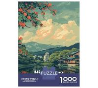 Puzzle Da 1000 Pezzi Per Adolescenti Hiroshima Japan Scenic View Puzzle Per Adulti Giochi Rilassanti Decorazione Perfetta Attività Divertenti A Casa 38x26cm/1000pcs