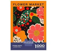 Puzzle Da 1000 Pezzi Per Adolescenti Ho Chi Minh Flower Market Poster Puzzle Per Adulti Gioco Rompicapo Analisi E Logica Aiuta Ad Allenare Il Cervello 70x50cm/1000pcs