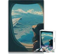 Puzzle da 1000 pezzi per adolescenti "Ho lasciato il mio cuore in Giappone", gioco di sfida unico, antistress, regali di Babbo Natale segreto, dimensioni 50x75cm