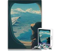 Puzzle da 1000 pezzi per adolescenti "Ho lasciato il mio cuore in Giappone", gioco di sfida unico ma divertente e regalo di compleanno, dimensioni 38x26cm