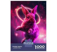 Puzzle Da 1000 Pezzi Per Adolescenti Holy Bunny in The Sky Puzzle Per Adolescenti Gioco Pratico Decorazione Murale Difficile Da Completare 70x50cm/1000pcs