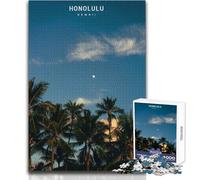 Puzzle da 1000 pezzi per adolescenti Honolulu Rompicapo Giochi per famiglie Migliora la memoria Regali di compleanno Dimensioni 50x75cm