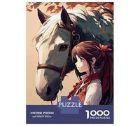 Puzzle Da 1000 Pezzi Per Adolescenti Horse Anime Puzzle Per Adulti Giochi Divertenti Assemblaggio Di Modelli Regali Unici Per Compleanni 38x26cm/1000pcs