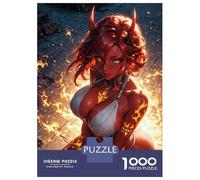 Puzzle Da 1000 Pezzi Per Adolescenti Hot Fiery Demoness Puzzle Per Adulti Gioco Pratico Assemblaggio Di Modelli Regali Unici Per Compleanni E Occasioni Speciali 38x26cm/1000pcs