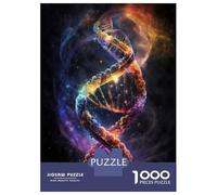 Puzzle Da 1000 Pezzi Per Adolescenti Human DNA in The Space V3 Puzzle Per Adulti Gioco Pratico Decorazione Da Parete Offerta Come Regalo Per Tutta La Famiglia 70x50cm/1000pcs