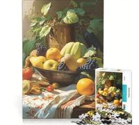 Puzzle da 1000 pezzi per adolescenti "I MIEI FRUTTI PREFERITI" decorazione da parete passatempo ideale per le vacanze a casa per rafforzare l'amore tra le coppie 50x75cm