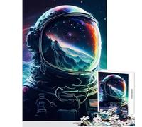 Puzzle da 1000 pezzi per adolescenti i migliori giocattoli decorativi per la casa a tema astronauta regali per donne e uomini gioco educativo per migliorare l'amore tra coppie dimensioni 50x75cm