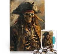 Puzzle da 1000 pezzi per adolescenti I pirati sorridono Difficile da completare ma divertente e umoristico Ottimo regalo per i giochi 52x38cm