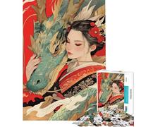 Puzzle da 1000 pezzi per adolescenti "I sussurri del drago" puzzle per ragazzi giochi rilassanti analisi e logica regalo di compleanno e unico (dimensioni 50x75cm)